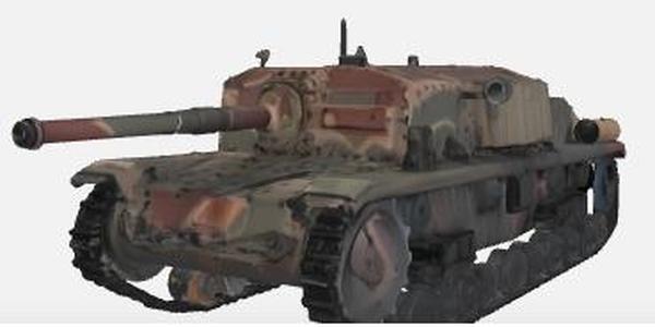 75/34 Italian tank