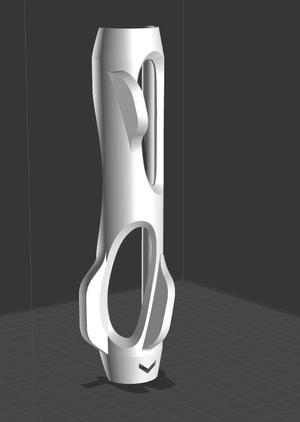 Golf grip training aid - Left hand