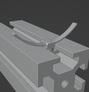 40x40mm cable tie T-Nut