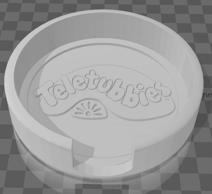 Teletubbies Silhoutte Coasters and Holder