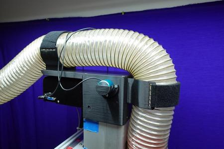 Dust Collector Hose Management assembly for i2r & Axiom Iconic CNC machines