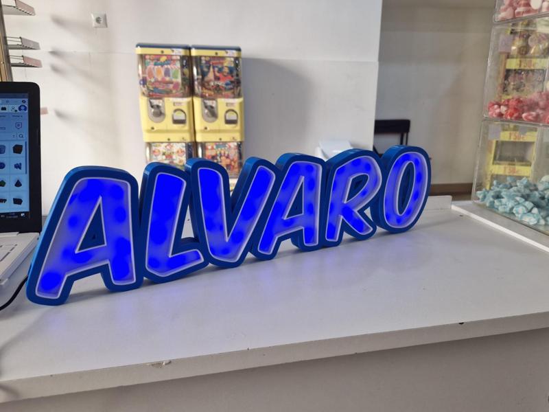 LED sign Alvaro