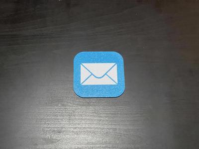 Mail App Icon for iPhone Coaster