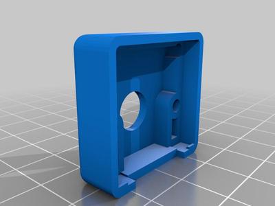 Ender 3 under screen raspberry pi 3b+ case with camera mount