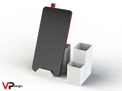 Desk Organizer with Phone holder