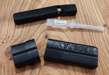 Nefopam syrette box - Syringe tube container