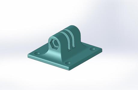 GoPro screw on mount - Heavy Duty