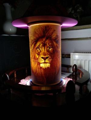 Löwen - Lion Lithophane extra gross