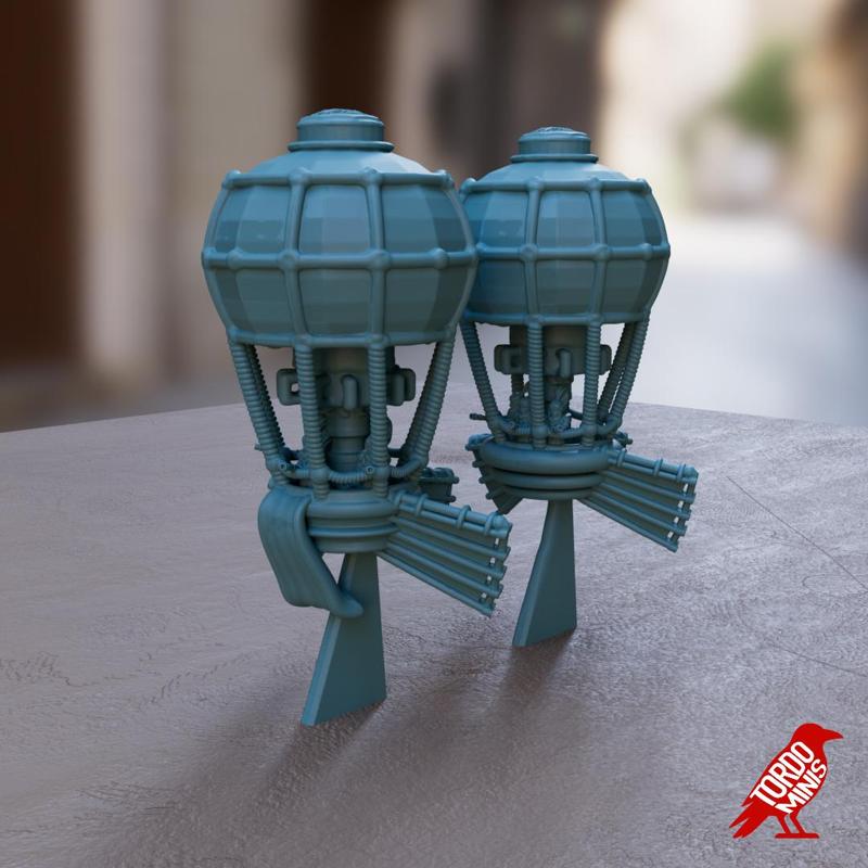 Dragon Dynasty: Battle lamps (10mm)