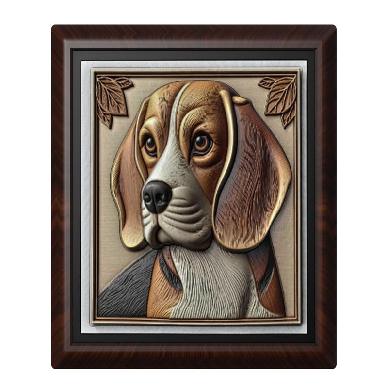 Dog Beagle animal wall art relief wall decor