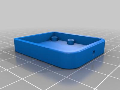 Rasberry Pi Camera case front and back remix