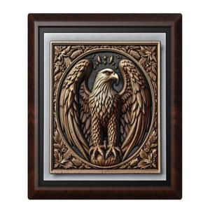 Eagle animal wall art relief wall decor