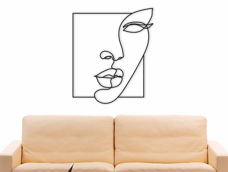 One Line Face