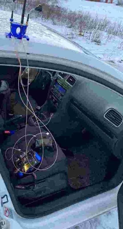 Quad Magnetic SMA Mount for Car roof for FPV