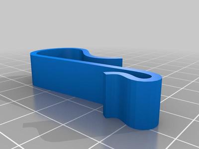 Christmas light holder for rain gutter (without logo)