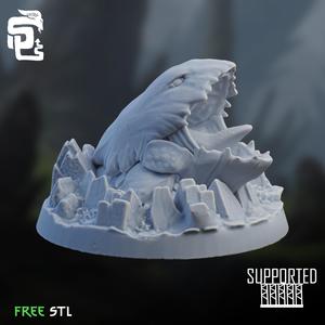 Burrowing Bulette - FREE STL