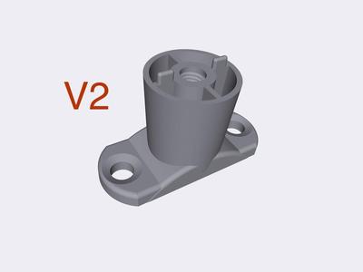 Skadis Wall Mount Spacer + Screw