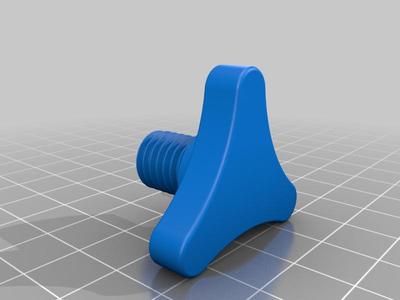 Sidewinder y belt tensioner modified bolt