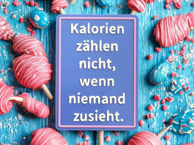 Magnet Refrigerator Magnet Calories Don't Count