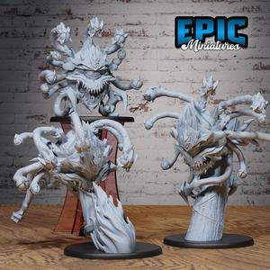 Eye Tyrant Astral Sentry Set ‧ DnD Miniature ‧ Tabletop Miniatures ‧ Gaming Monster ‧ 3D Model ‧ RPG ‧ DnDminis ‧ STL FILE