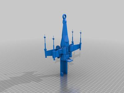 Snap On Xwing Filament Guide for CR-10