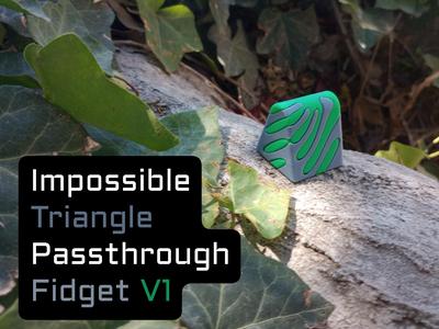 Impossible Triangle Passthrough Fidget