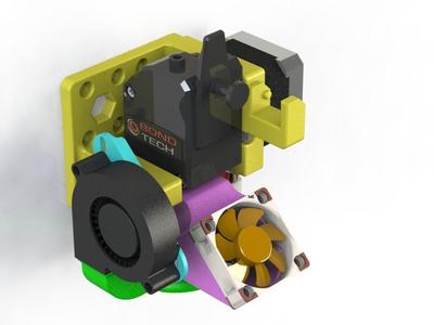 Bondtech E3D Morninglion Industries Mount with BLTouch option