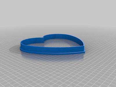 HEART LARGE COKKIE CUTTER