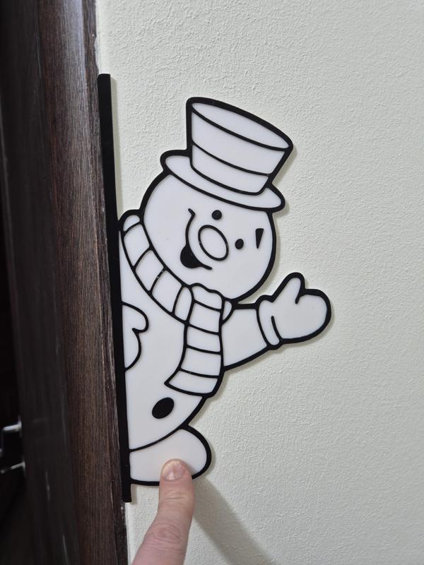 Snowman Door Frame Decoration
