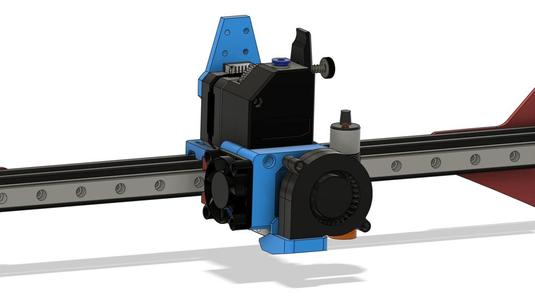 CR-10S X Rail - BMG Dual Extruder V2