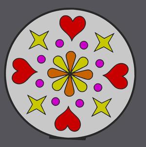 Heart Star Circle Led Lightbox