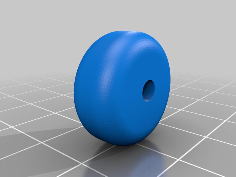 AirVac Powerhead vacuum roller wheel