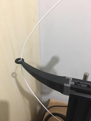 Ender 3 filament guide assembly