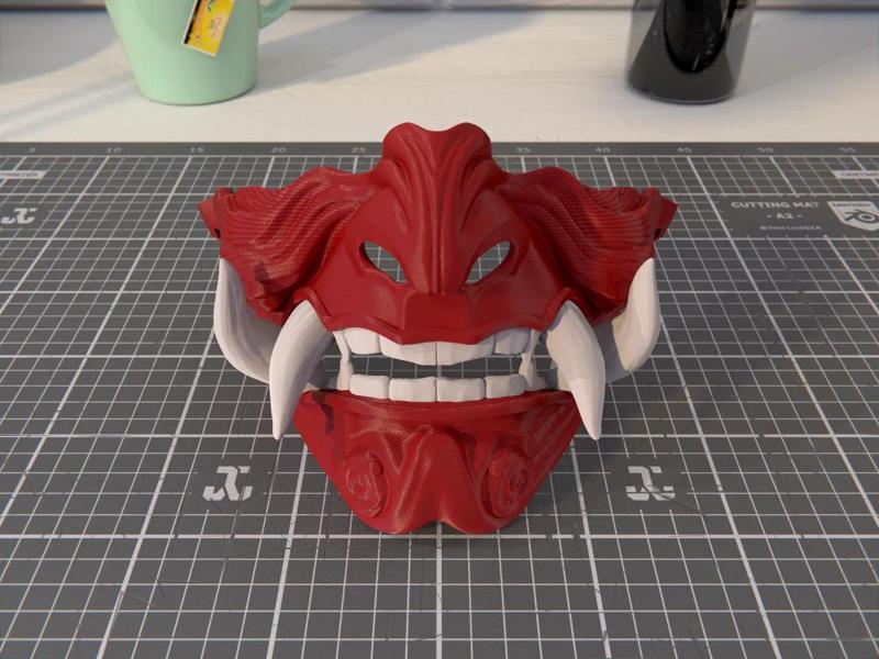 Oni Mask (Samurai Mask) #3   
