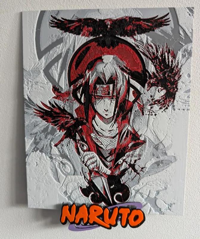 Naruto - Uchiwa Itachi - HueForge   