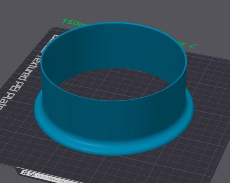 150mm Air-Hose adapter for windows