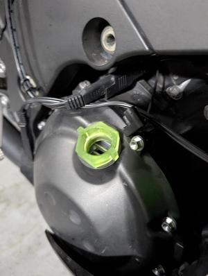 Kawasaki funnel adapater, M30x1.5 thread