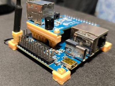 OrangePi Zero 3 minimalistic corner stands