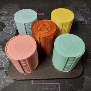 Žolík card game playing chips