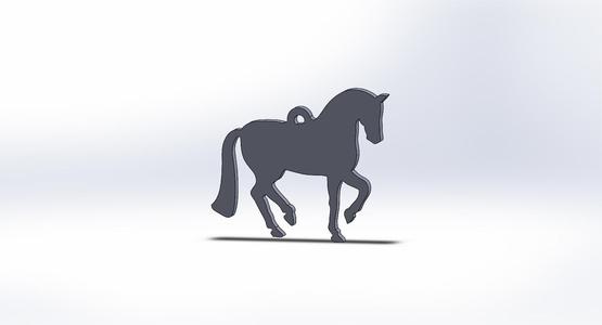horse earrings