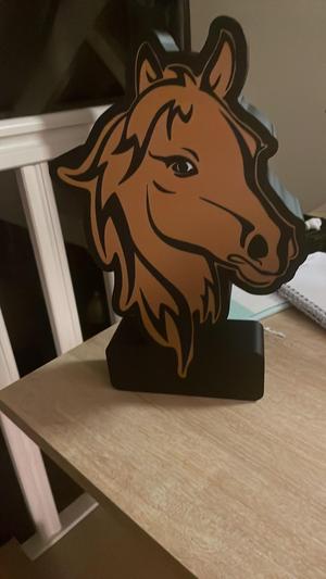horse lamp