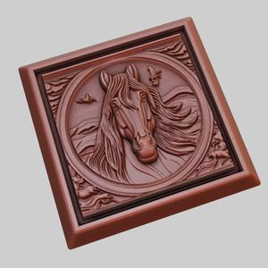 Horse Animal 3D Model for CNC Router Laser & 3D Printer