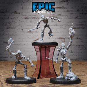 Stripped War Construct Set ‧ DnD Miniature ‧ Tabletop Miniatures ‧ Gaming Monster ‧ 3D Model ‧ RPG ‧ DnDminis ‧ STL FILE