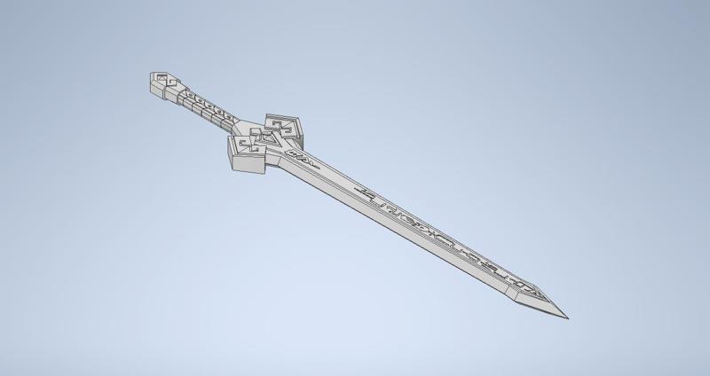 Genshin Impact - Dark Iron Sword