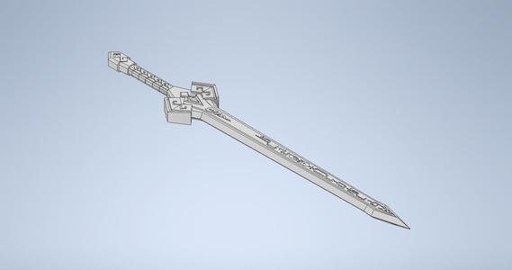 Genshin Impact - Dark Iron Sword