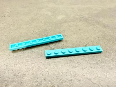 Brick - 1x8 plate