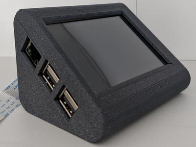Raspberry Pi 3(2) OctoPi Case with Touch Screen (OctoTouch)