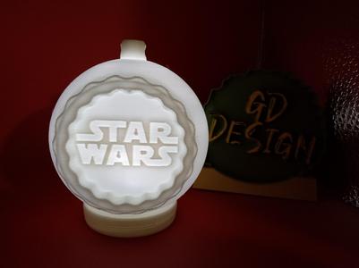 Star Wars Storm Trooper 3D Christmas Ornament Light