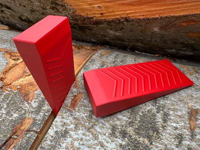 60mm Wedge + Anti-Slip Profile for Cutting Firewood
