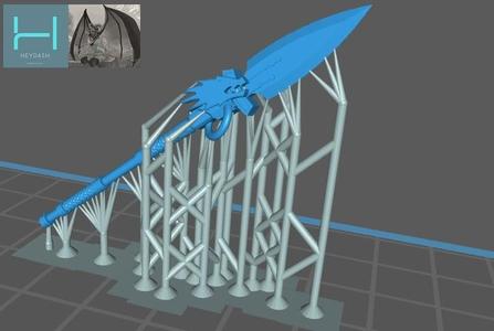 Pre-supported Spear of Vulkan